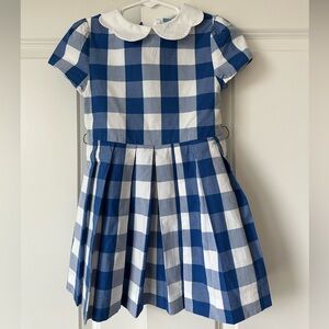 Blue and White Jacadi Dress size 5Y